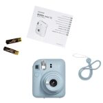 Fujifilm Instax Mini 12 - Instant camera - objektiv: 60 mm - instax mini pastellblå