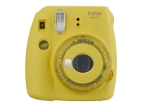Fujifilm Instax Mini 9 - Instant camera - objektiv: 60 mm genomskinligt gul