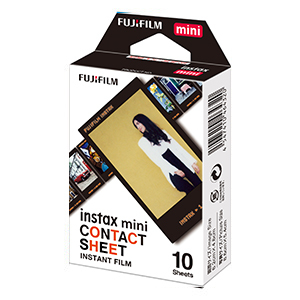 Fujifilm Instax Mini Film Contact Sheet