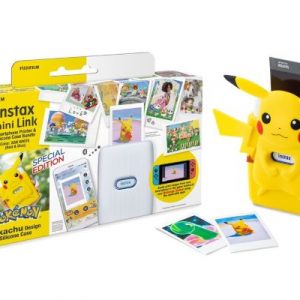 Fujifilm Instax Mini Link - Special bundle kit med Pokemon Silikon fodral