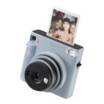 Fujifilm Instax SQUARE SQ1 - Instant camera - objektiv: 65.75 mm - instax SQUARE glaciärblå