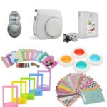 Tillbehörsset för Fujifilm Instax Mini 8 / 9 - Smokey White